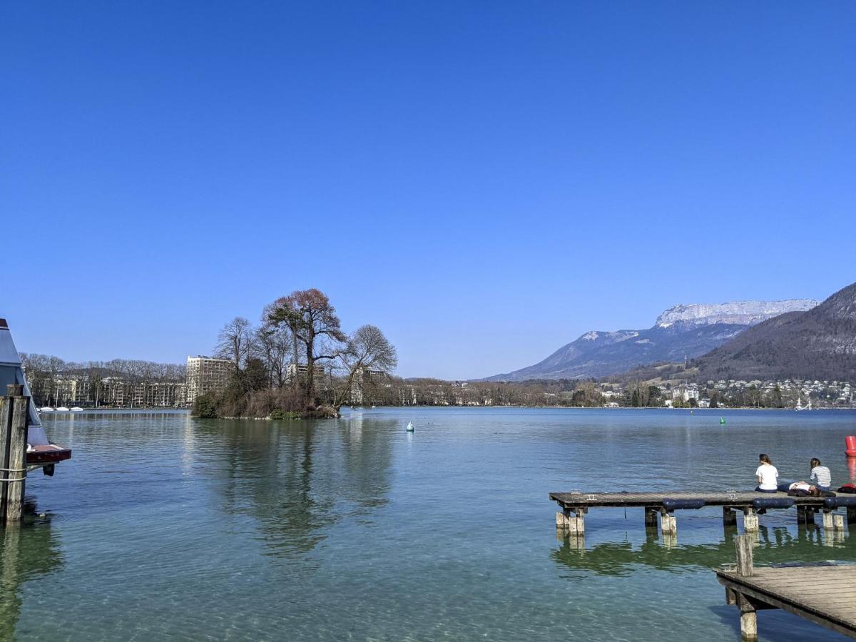 La Plume Vue Lac 3 Etoiles - Garage Prive, Secteur Recherche, Moderne & Tout Equipe, 6 Personnes อานซี ภายนอก รูปภาพ