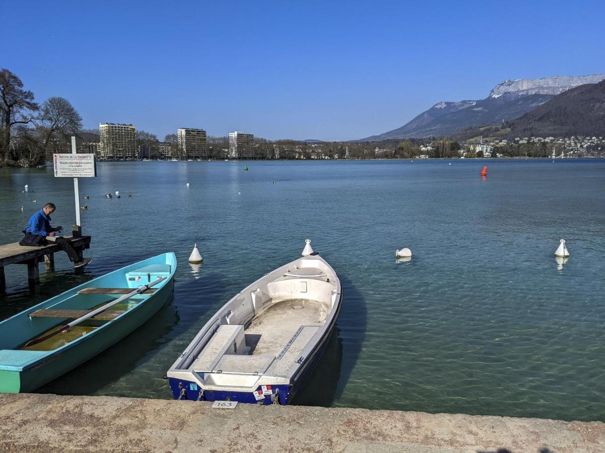 La Plume Vue Lac 3 Etoiles - Garage Prive, Secteur Recherche, Moderne & Tout Equipe, 6 Personnes อานซี ภายนอก รูปภาพ
